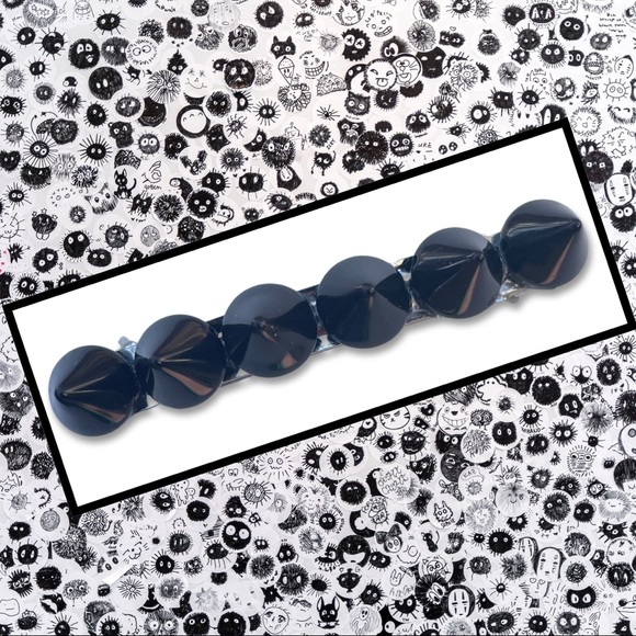 Black Spike Hair Clip - Picture 2 of 5